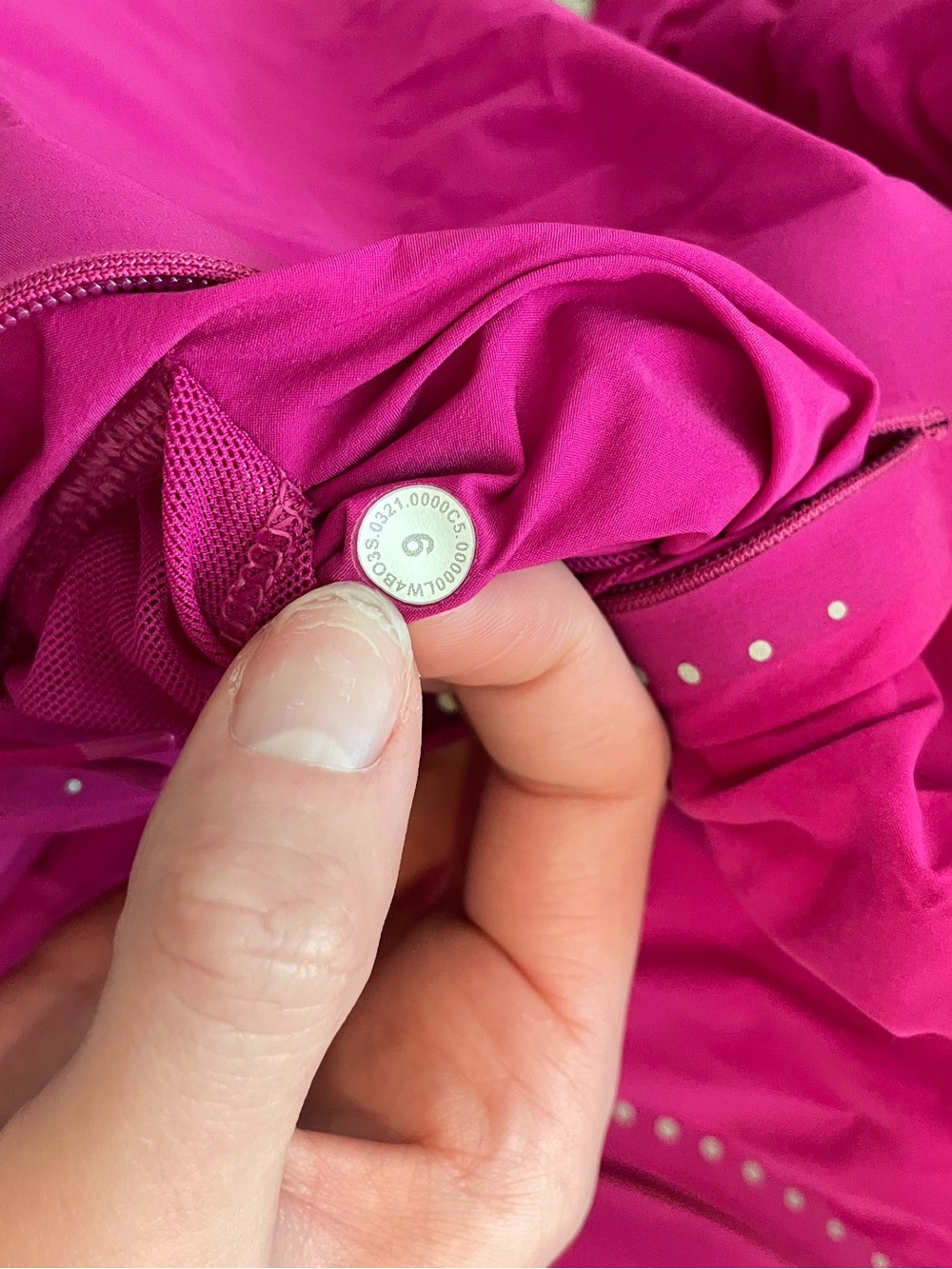 Lululemon Fast and Free Windbreaker Ripened Raspberry - Picture 5 of 5